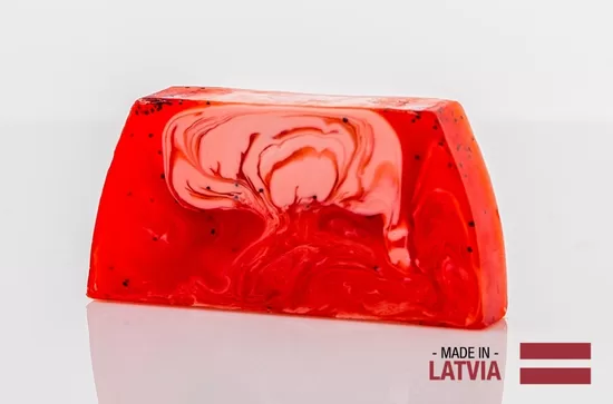 GREENUM Glicerīna ziepes STRAWBERRY, 100 g